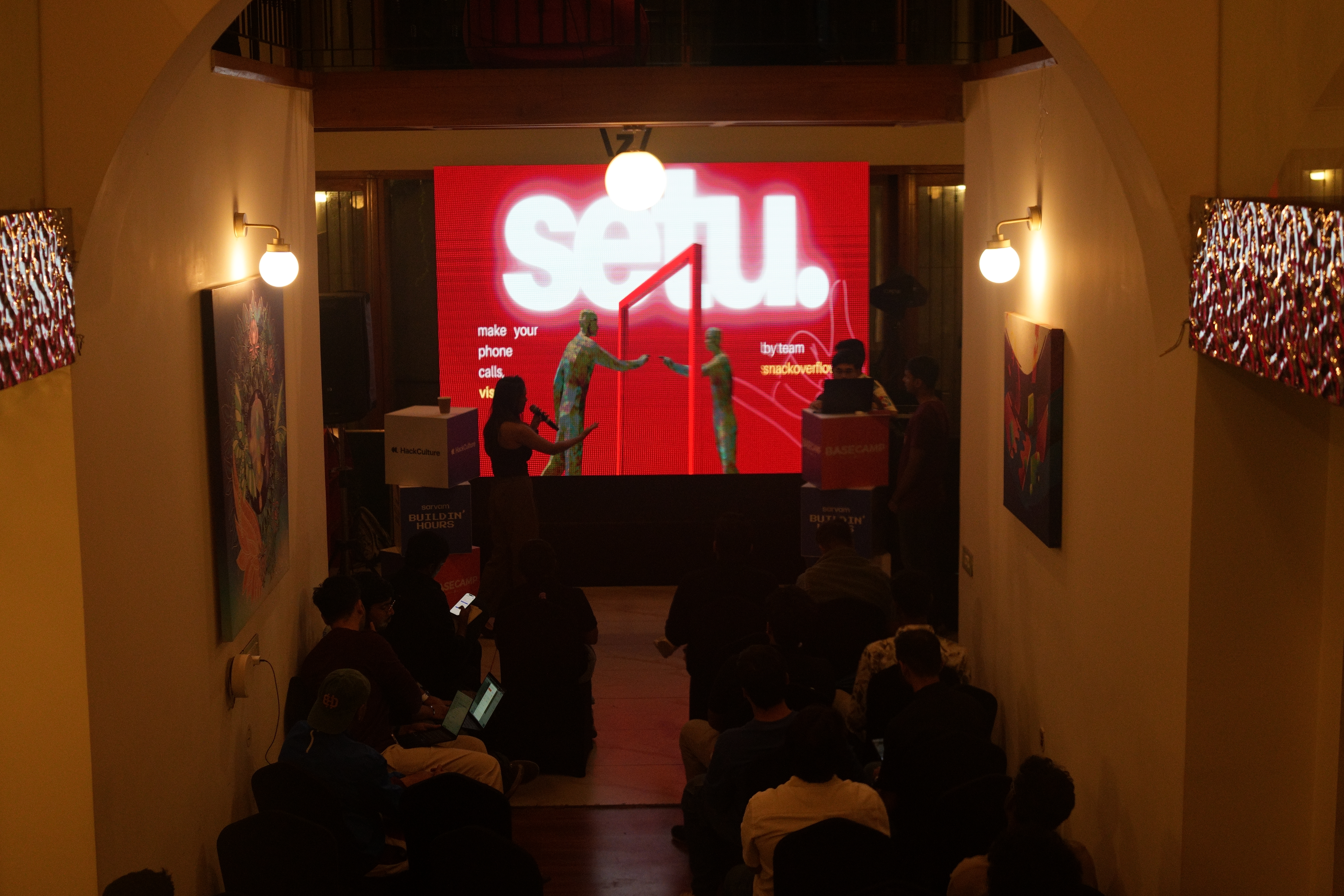 Presenting to judges
